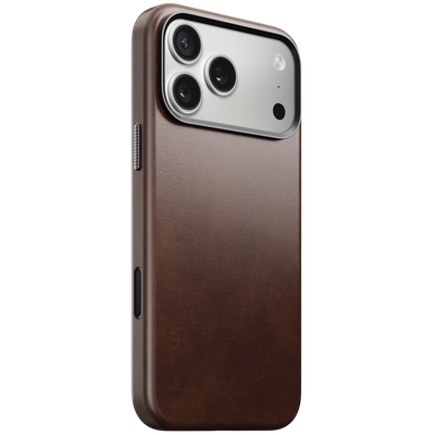 Nomad Traditional Leather Case for iPhone 17 Pro (Horween Leather)