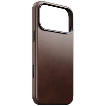 Nomad Traditional Leather Case for iPhone 17 Pro (Horween Leather)