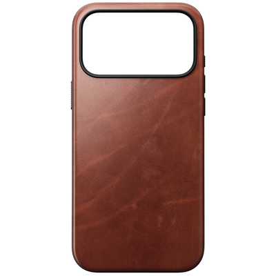 حافظة جلدية حديثة من Nomad لهاتف iPhone 17 Pro Max (جلد Horween)