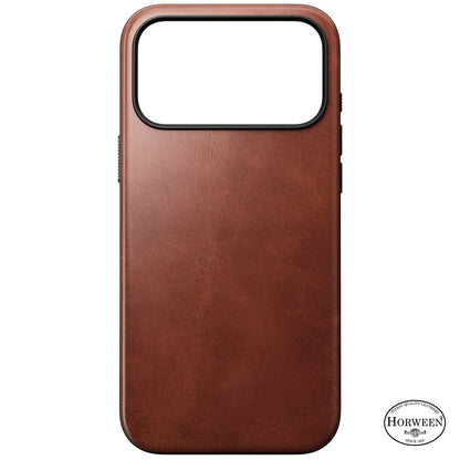Nomad Modern Leather Case for iPhone 17 Pro (Horween Leather)