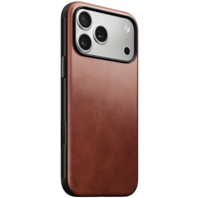 حافظة جلدية حديثة من Nomad لهاتف iPhone 17 Pro Max (جلد Horween)