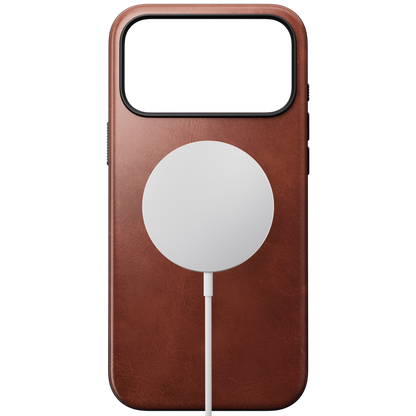 Nomad Modern Leather Case for iPhone 17 Pro (Horween Leather)