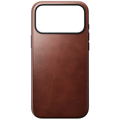 Nomad Modern Leather Case for iPhone 17 Pro (Horween Leather)