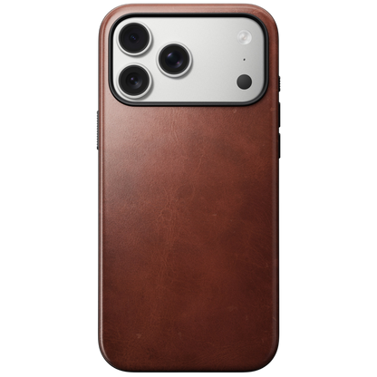 Nomad Modern Leather Case for iPhone 17 Pro (Horween Leather)