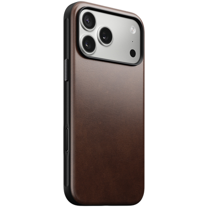 Nomad Modern Leather Case for iPhone 17 Pro Max (Horween Leather)