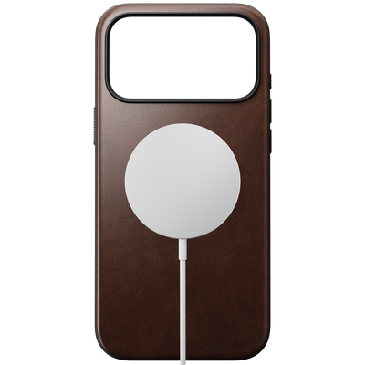 حافظة جلدية حديثة من Nomad لهاتف iPhone 17 Pro Max (جلد Horween)