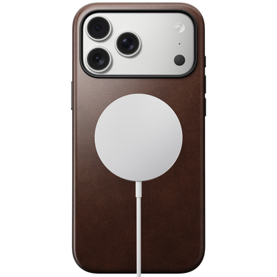 حافظة جلدية حديثة من Nomad لهاتف iPhone 17 Pro Max (جلد Horween)