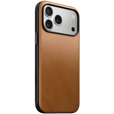 Nomad Modern Leather Case for iPhone 17 Pro (Nomad Leather)