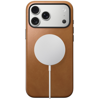Nomad Modern Leather Case for iPhone 17 Pro (Nomad Leather)