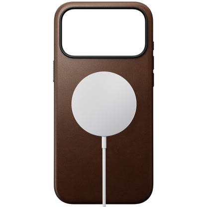 Nomad Modern Leather Case for iPhone 17 Pro (Nomad Leather)