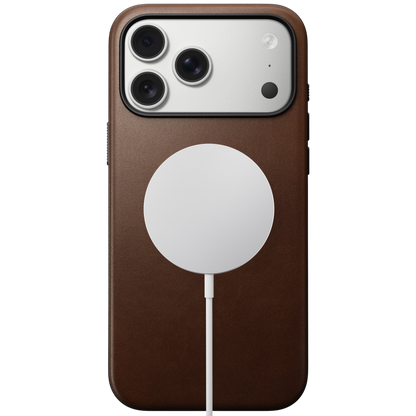 Nomad Modern Leather Case for iPhone 17 Pro Max (Nomad Leather)