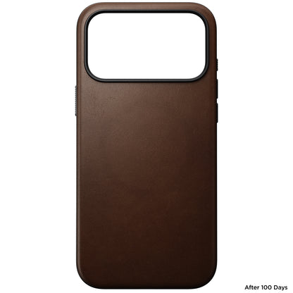 Nomad Modern Leather Case for iPhone 17 Pro (Nomad Leather)