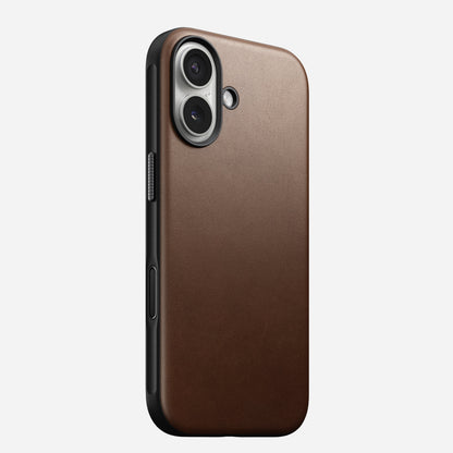 Nomad Modern Leather Case for iPhone 17 (Nomad Leather)