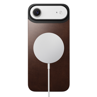 Nomad Magnetic Back Leather Case for iPhone Air (Horween Leather)