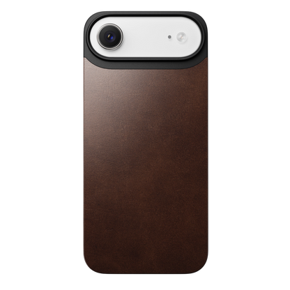 Nomad Magnetic Back Leather Case for iPhone Air (Horween Leather)