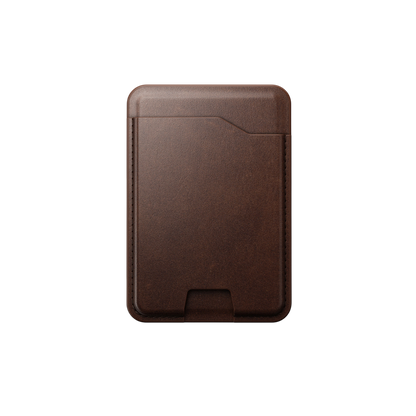 Nomad Leather Mag Wallet with Find My Tracking