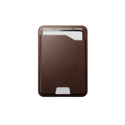 Nomad Leather Mag Wallet with Find My Tracking