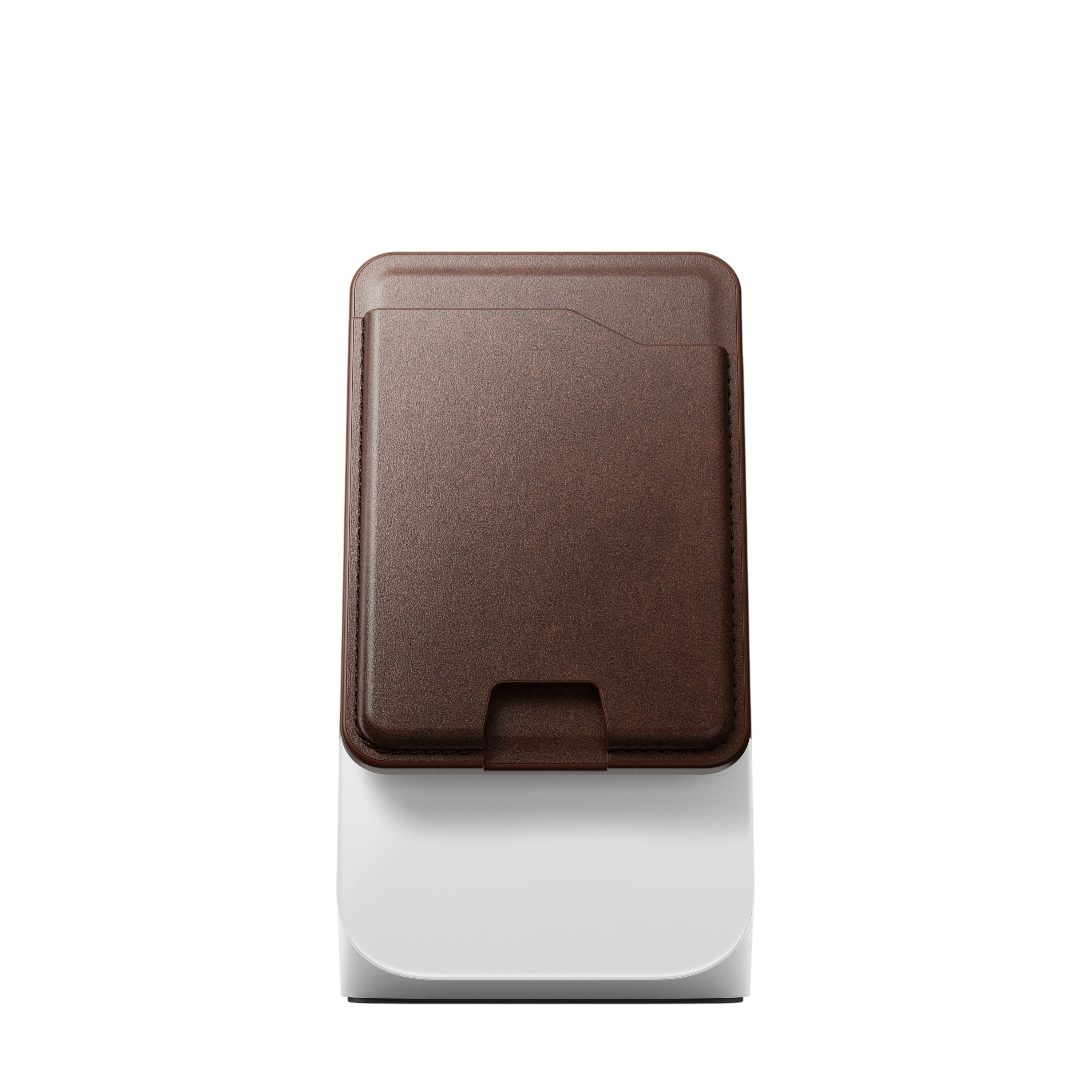 Nomad Leather Mag Wallet with Find My Tracking