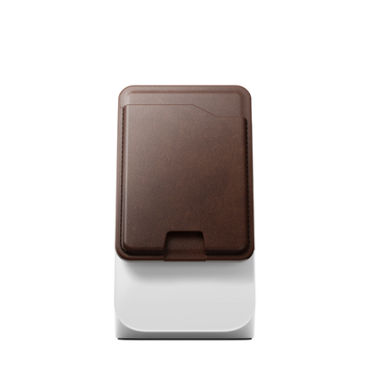 Nomad Leather Mag Wallet with Find My Tracking