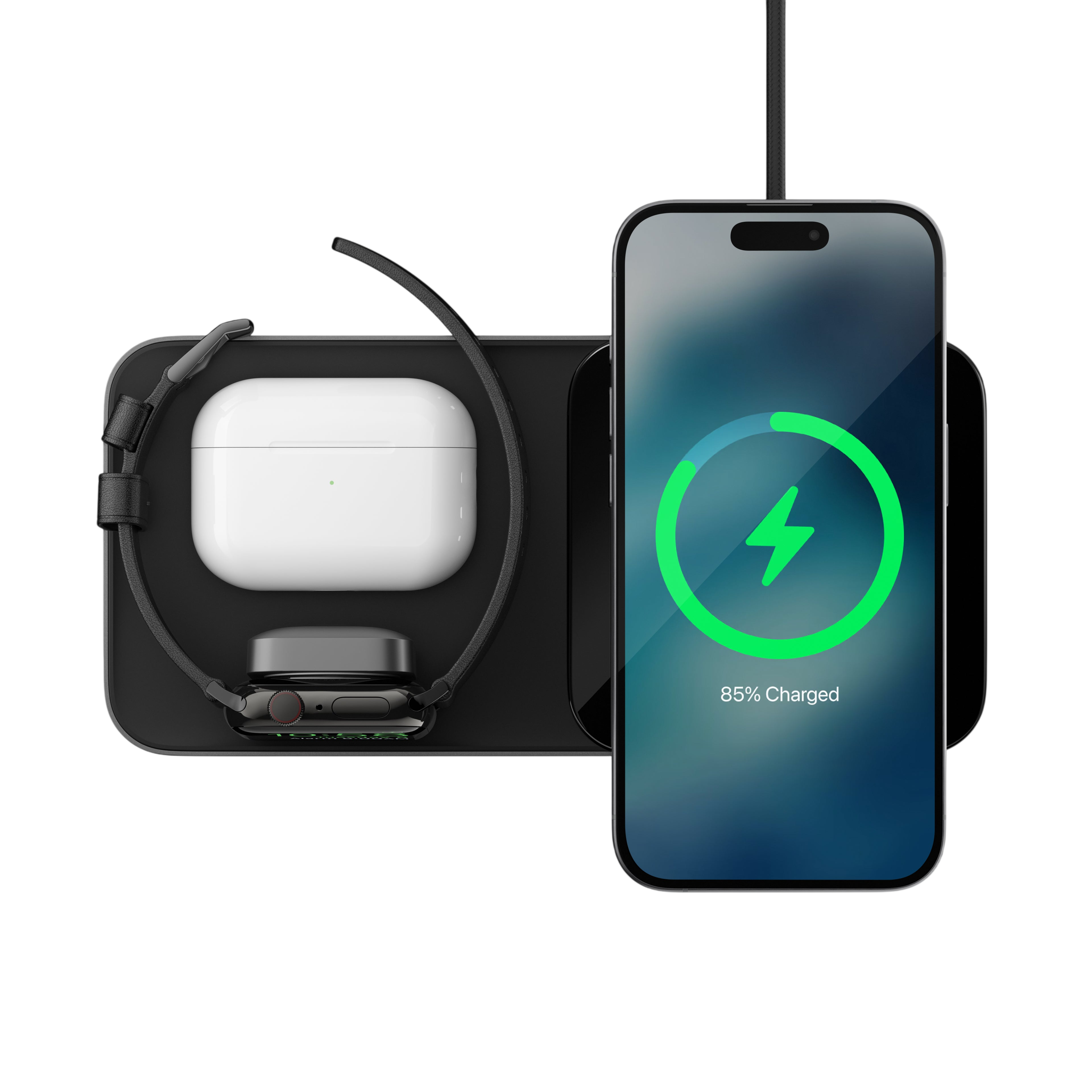 مركز شحن Nomad Base One Max 3 في 1 (الجيل الثالث)