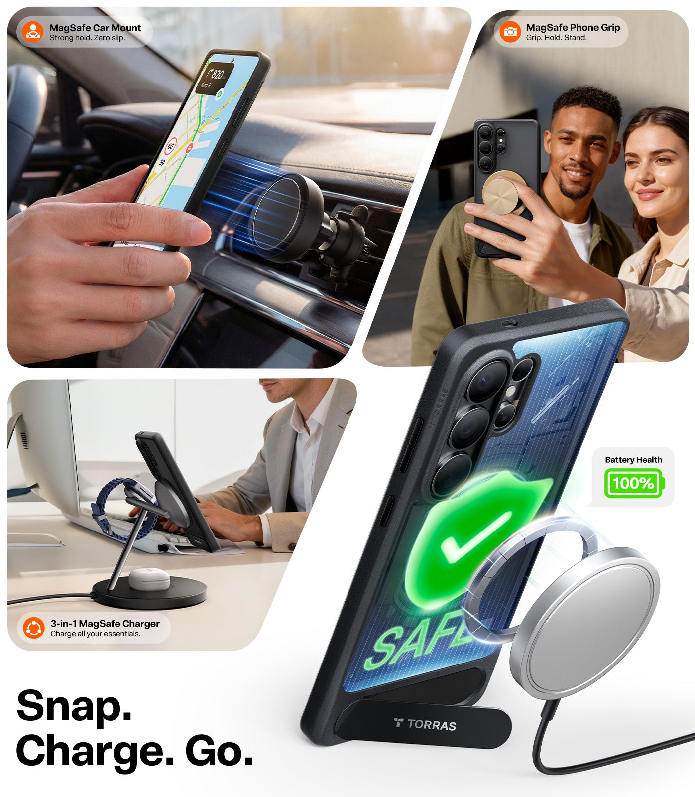 TORRAS Ostand L1 Guardian لهاتف Samsung Galaxy S26 Ultra