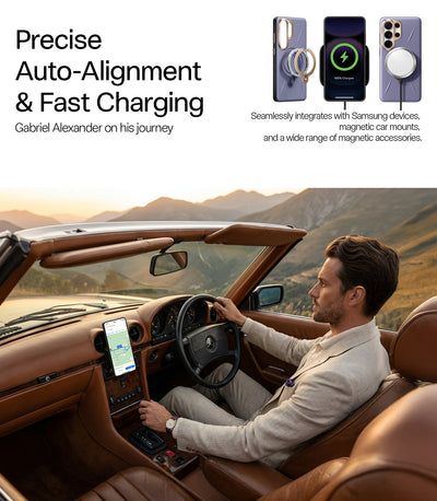 حافظة TORRAS Ostand Spin VegSkin لهاتف Samsung Galaxy S26 Ultra