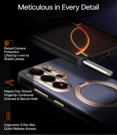 حافظة TORRAS Ostand Spin VegSkin لهاتف Samsung Galaxy S26 Ultra