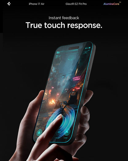 Spigen GLAS.tR EZ Fit Screen Protector for iPhone Air (1-Pack)
