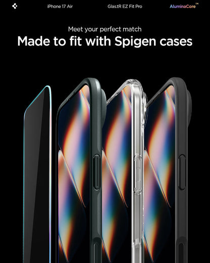 Spigen GLAS.tR EZ Fit Screen Protector for iPhone Air (1-Pack)