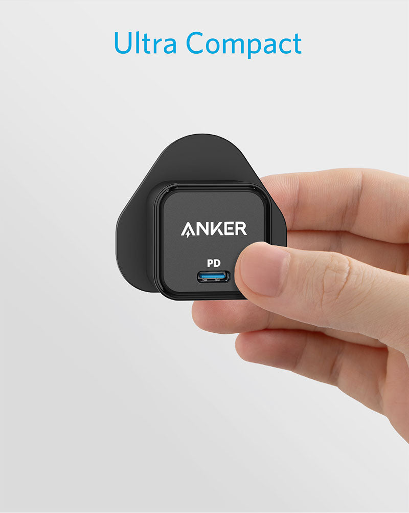 Anker PowerPort III 20W Cube Charger – Black