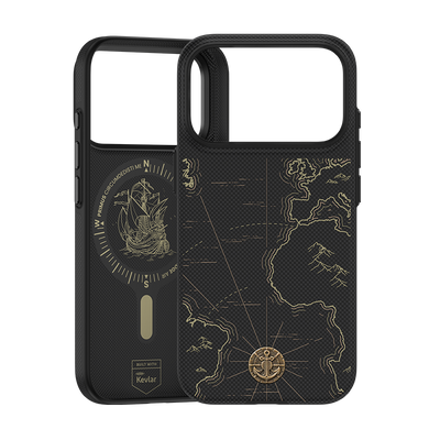 Benks ArmorEdge X1 Air Navigator Case built with Kevlar® for iPhone 17 Pro / 17 Pro Max