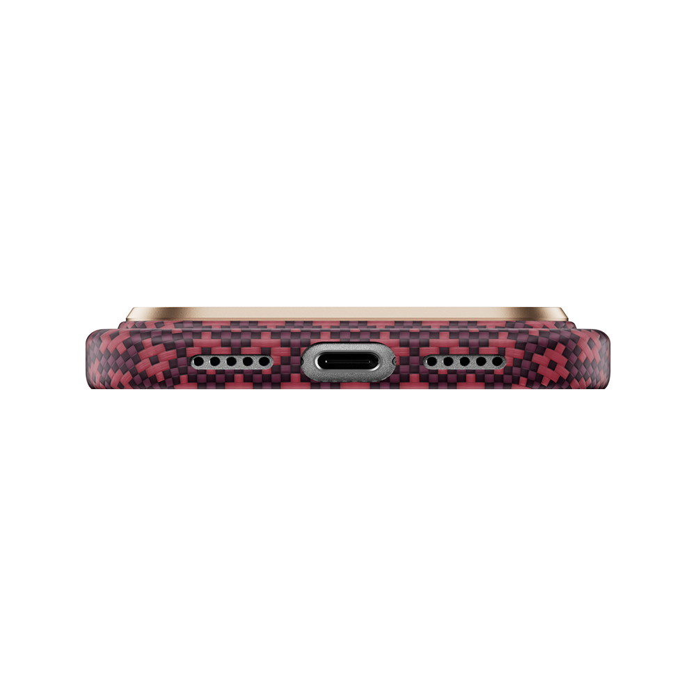 Benks ArmorGrid Air C1 Case built with Kevlar® for iPhone 18 Pro / 18 Pro Max - Cherry Purple 