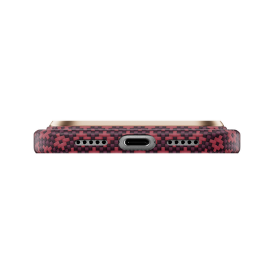 Benks ArmorGrid Air C1 Case built with Kevlar® for iPhone 18 Pro / 18 Pro Max - Cherry Purple 