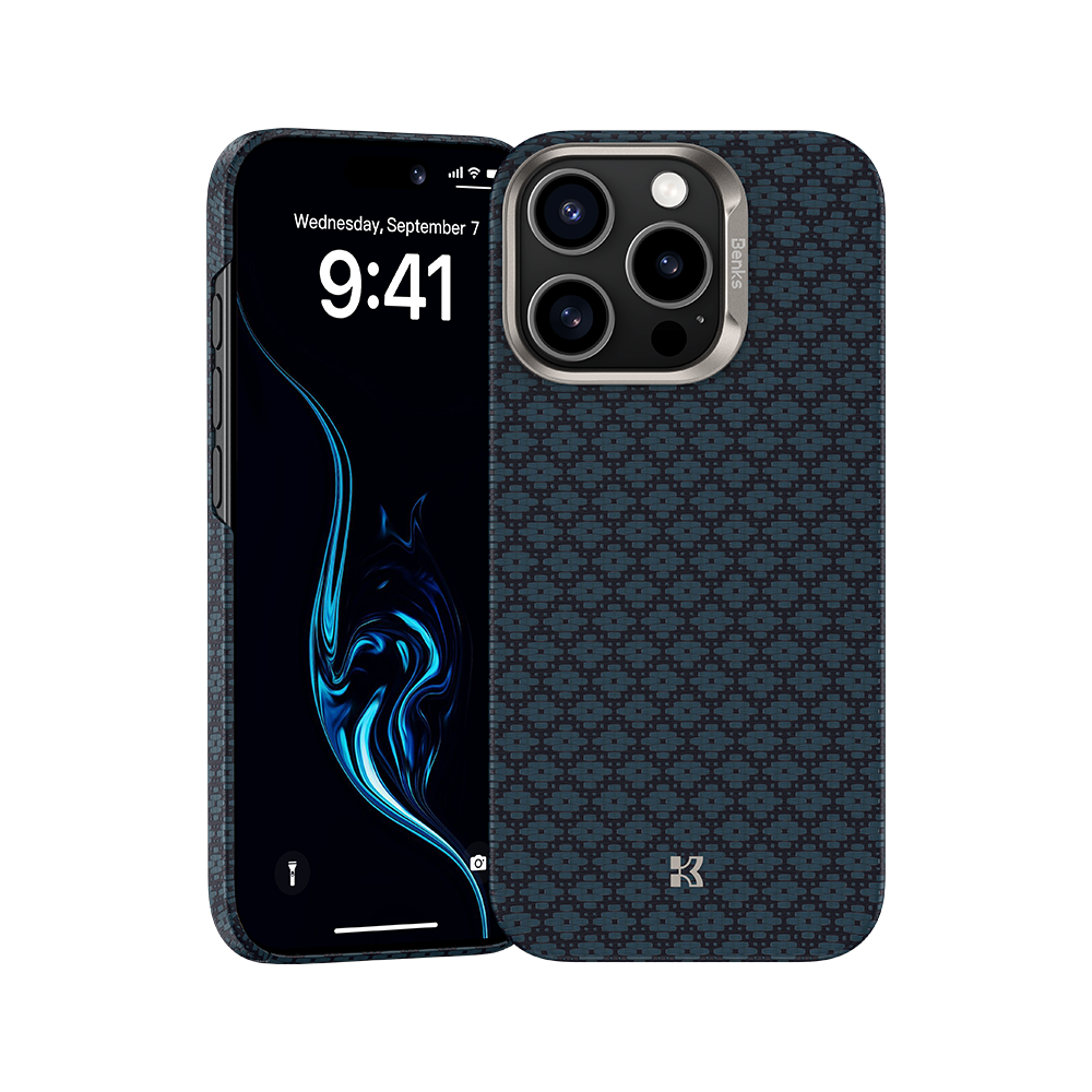 غلاف Benks ArmorGrid ArmorAir المصنوع من كيفلار® لهاتف iPhone 16 Pro