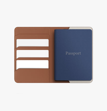 Uniq Belmont Find My Vegan Leather Passport Holder