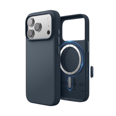 Elago MagLeather Case for iPhone 17 Pro / iPhone 18 Pro - Jean Indigo 