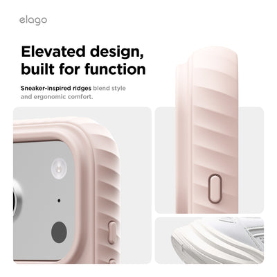 Elago MagRidge Silicone Case for iPhone 17 Pro / iPhone 18 Pro - Lovely Pink 