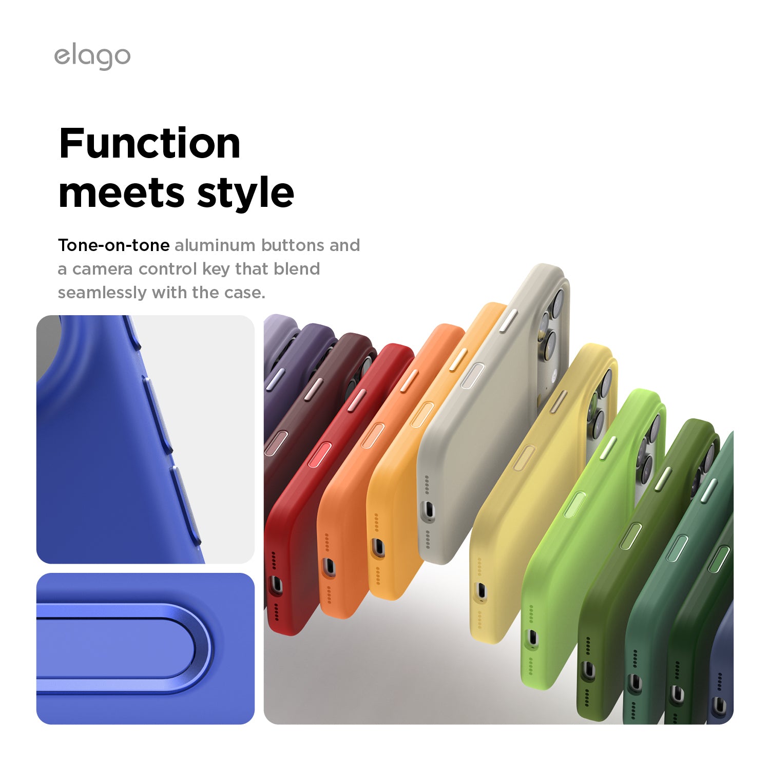 Elago Mag Silicone Case for iPhone 17 Pro / iPhone 18 Pro - Cobalt Blue 