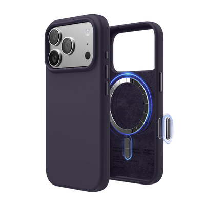 Elago Mag Silicone Case for iPhone 17 Pro / iPhone 18 Pro - Deep Purple 