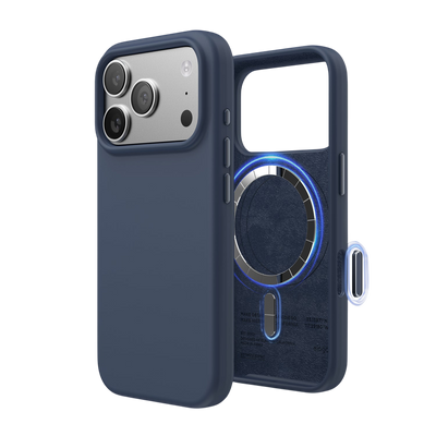 Elago Mag Silicone Case for iPhone 17 Pro / iPhone 18 Pro - Jean Indigo 