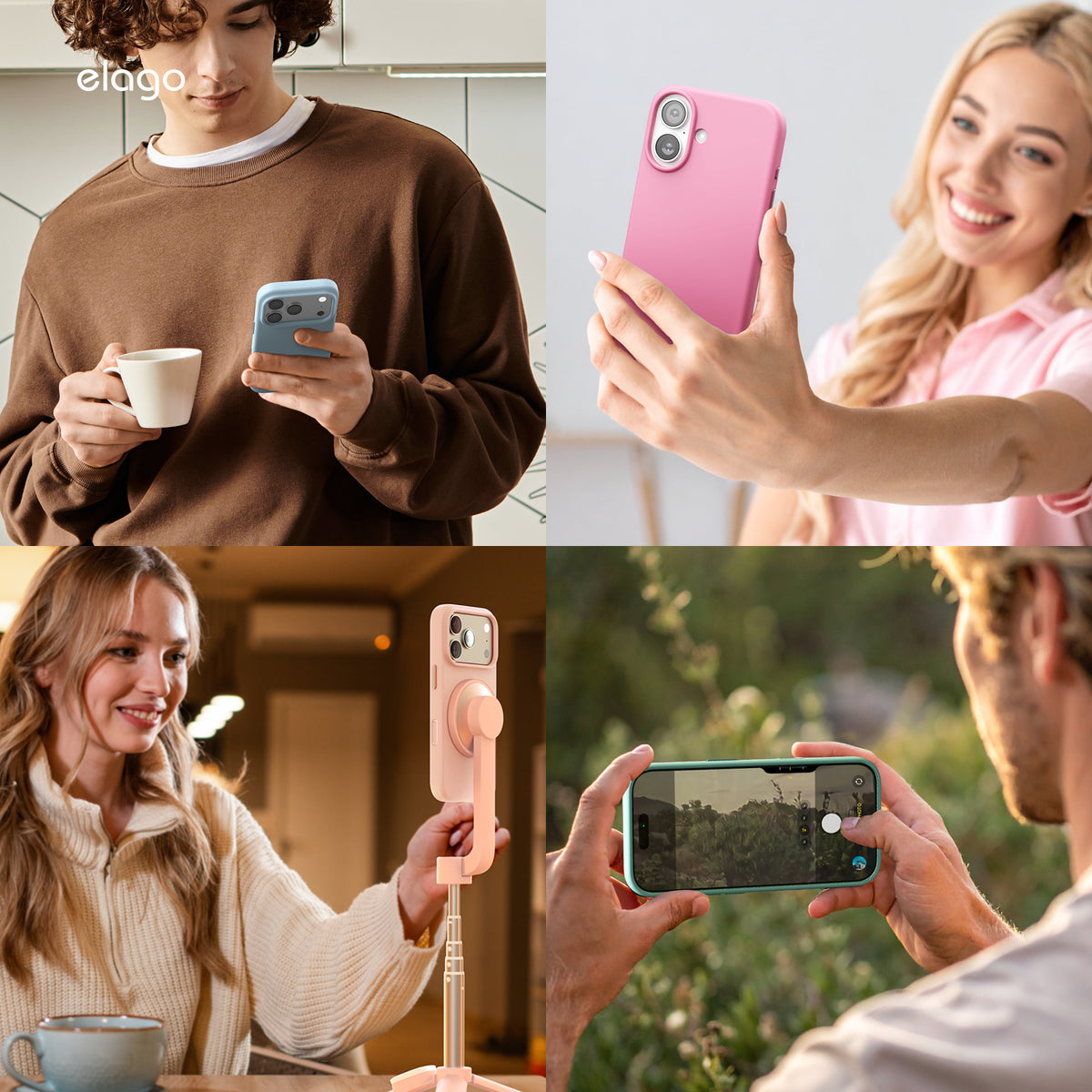 Elago Mag Silicone Case for iPhone 17 Pro / iPhone 18 Pro - Jean Indigo 