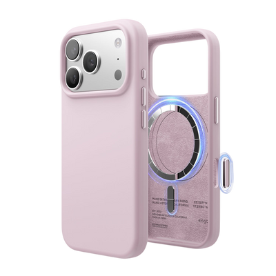 Elago Mag Silicone Case for iPhone 17 Pro / iPhone 18 Pro - Light Lilac 