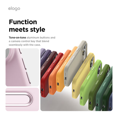 Elago Mag Silicone Case for iPhone 17 Pro / iPhone 18 Pro - Light Lilac 