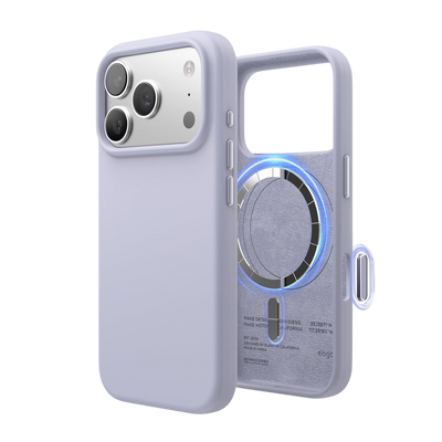 Elago Mag Silicone Case for iPhone 17 Pro / iPhone 18 Pro - Purple 