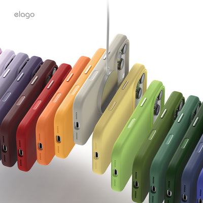Elago Mag Silicone Case for iPhone 17 Pro / iPhone 18 Pro - Red 