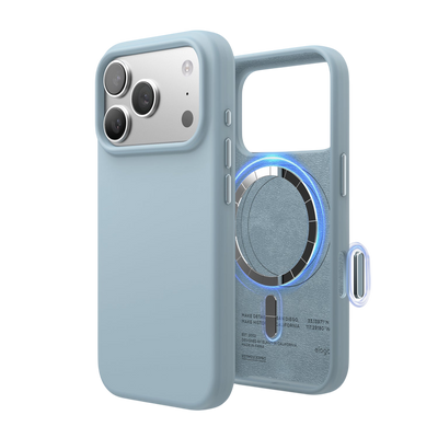 Elago Mag Silicone Case for iPhone 17 Pro / iPhone 18 Pro - Sky Blue 