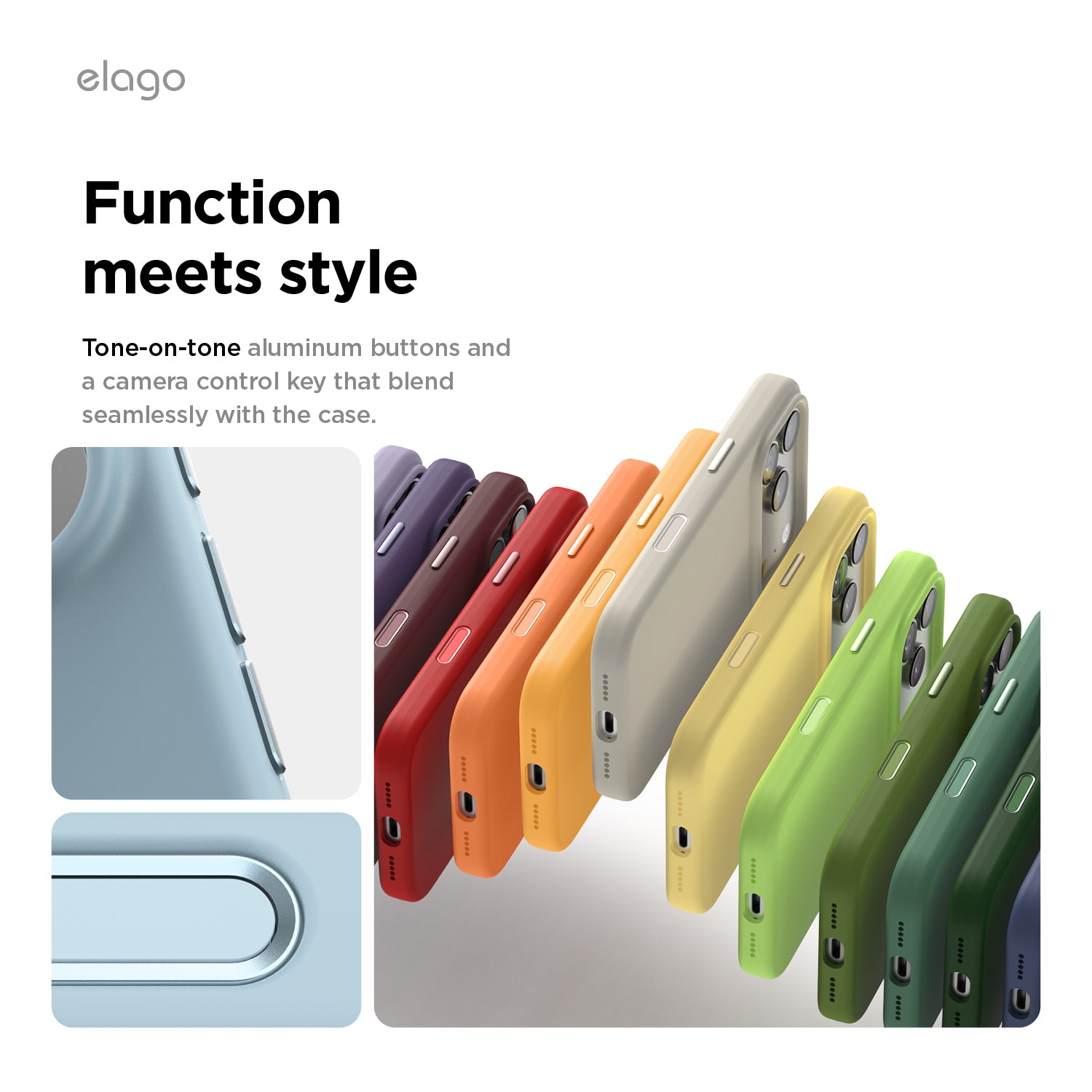 Elago Mag Silicone Case for iPhone 17 Pro / iPhone 18 Pro - Sky Blue 