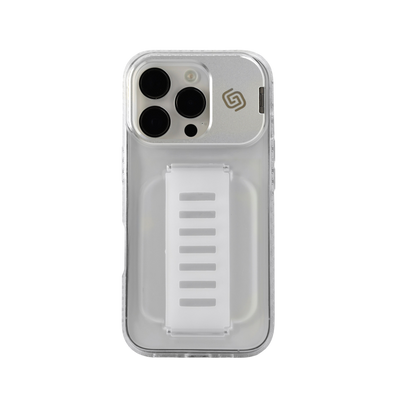 Grip2U BOOST Kickstand Clear Case for iPhone 16 Pro Max