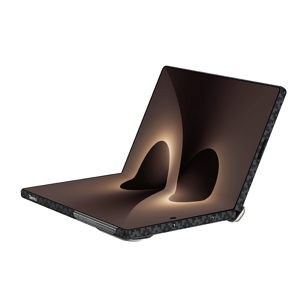 Benks ArmorGrid Air Grand Combo built with Kevlar® for Samsung Galaxy Z Fold 8 / Z Fold 8 Ultra - Black 