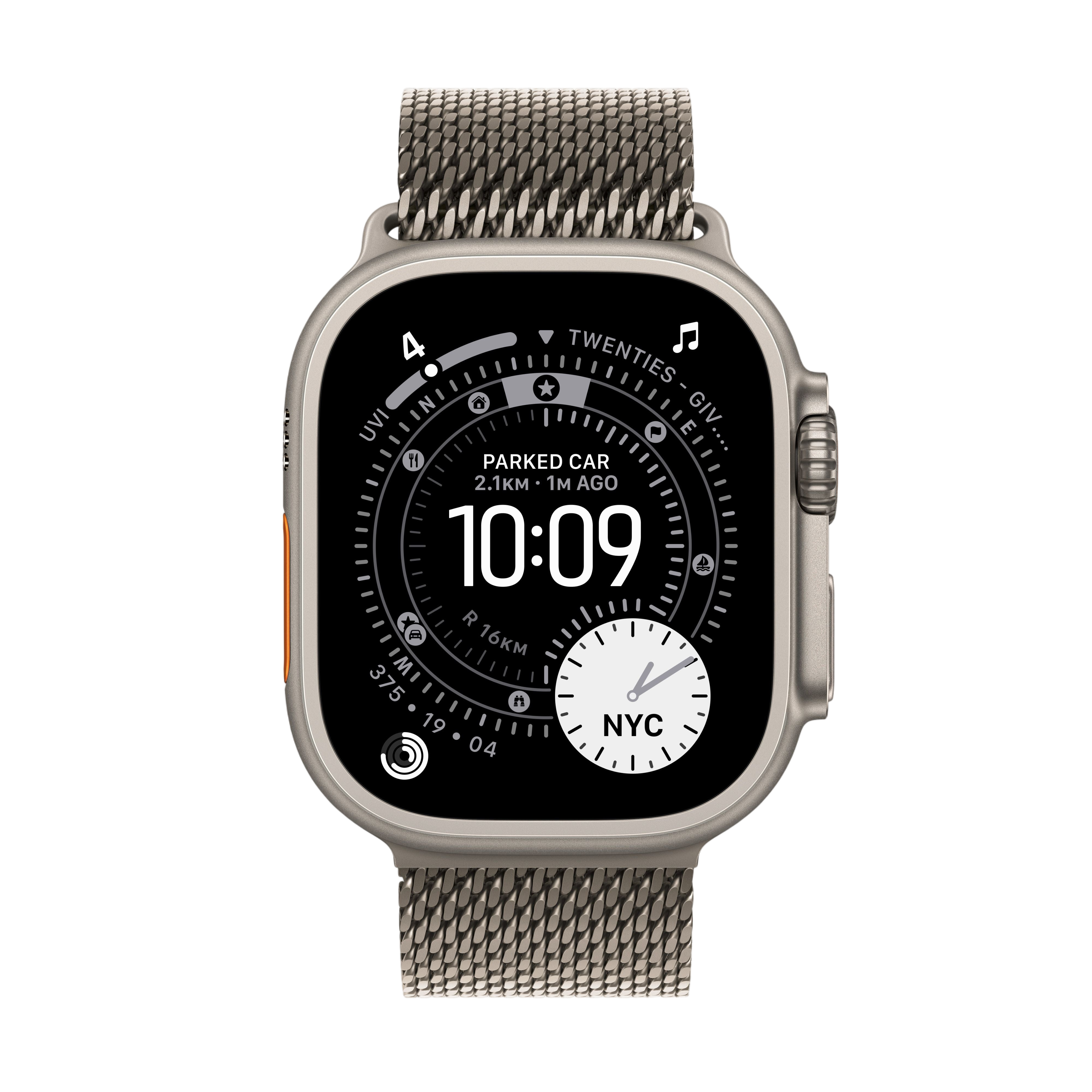 Apple Watch Ultra 3 GPS + Cellular 49mm Natural Titanium Case